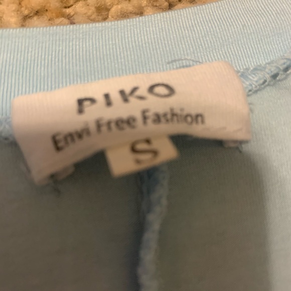 blue piko dress - Picture 2 of 2